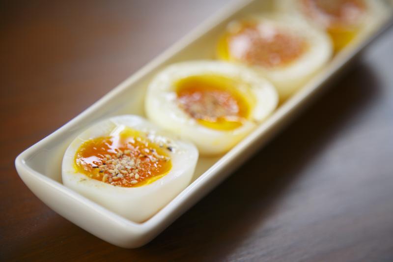 半熟たまごにひと手間